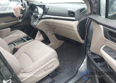 2019 Honda Odyssey Ex from USA, damaged, VIN 5FNRL6H50KB011571